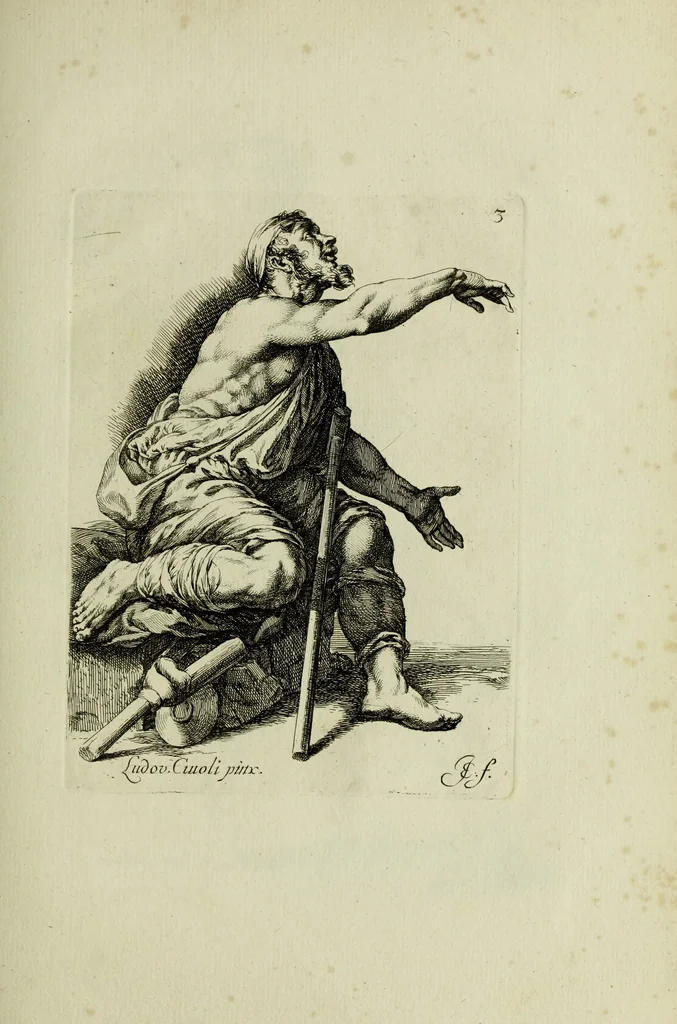 An illustration from Paradigmata graphices variorum artificum, 1670, leaf 214