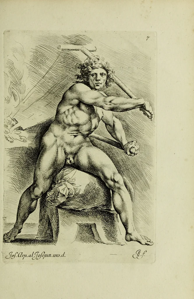 An illustration from Paradigmata graphices variorum artificum, 1670, leaf 222