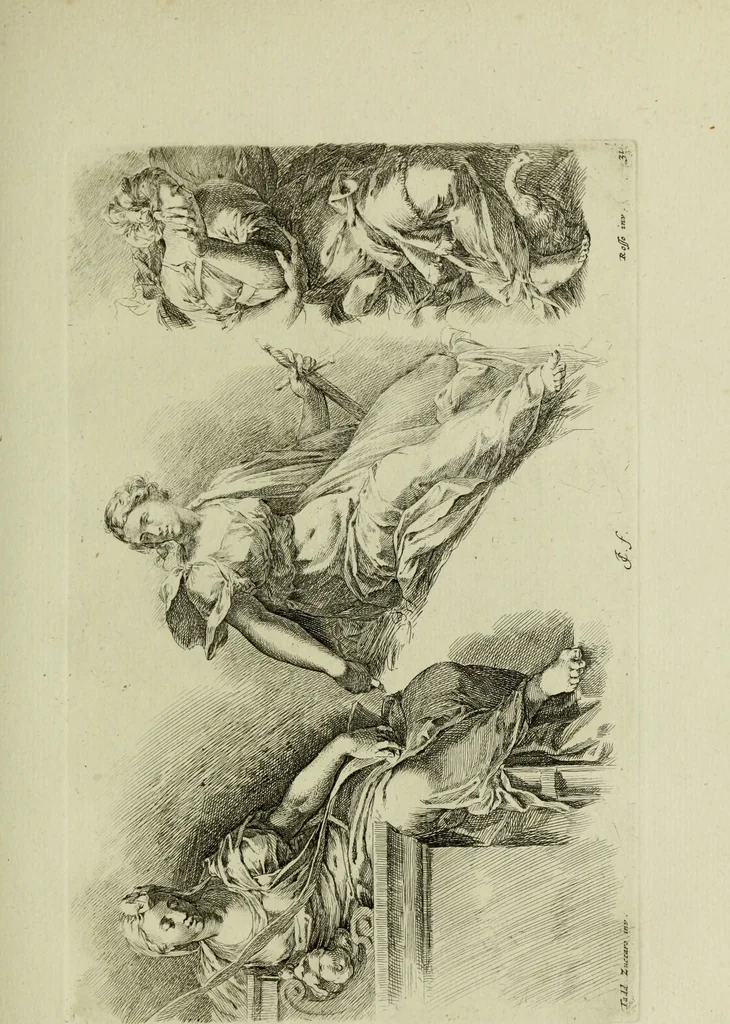 An illustration from Paradigmata graphices variorum artificum, 1670, leaf 270