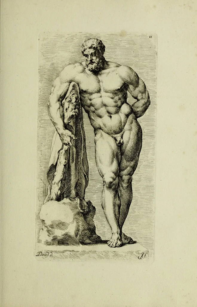 An illustration from Paradigmata graphices variorum artificum, 1670, leaf 28
