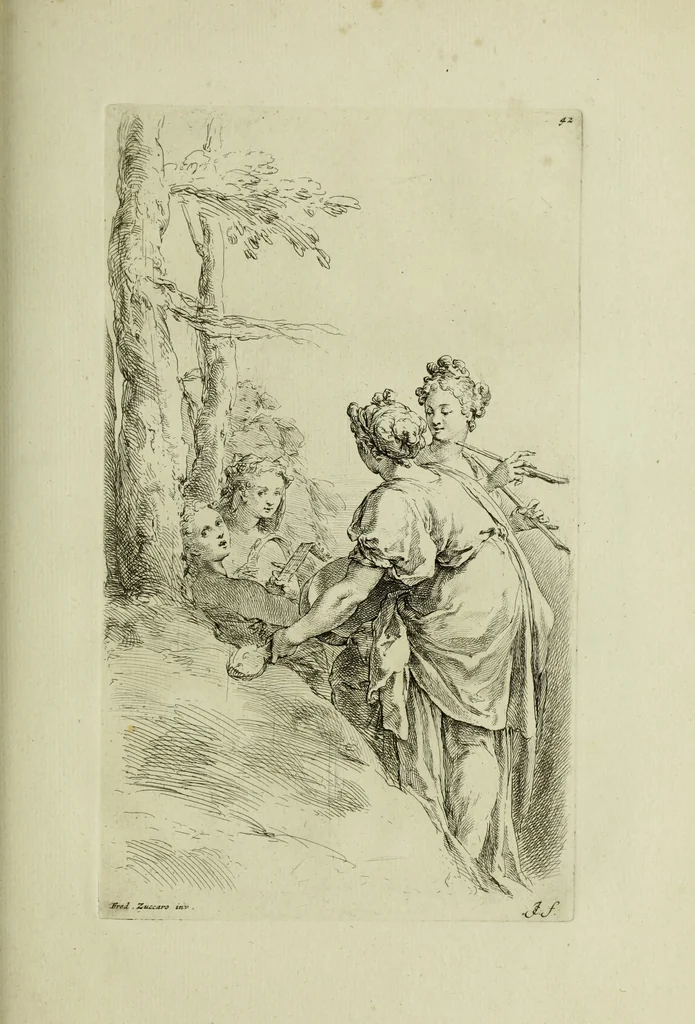 An illustration from Paradigmata graphices variorum artificum, 1670, leaf 292