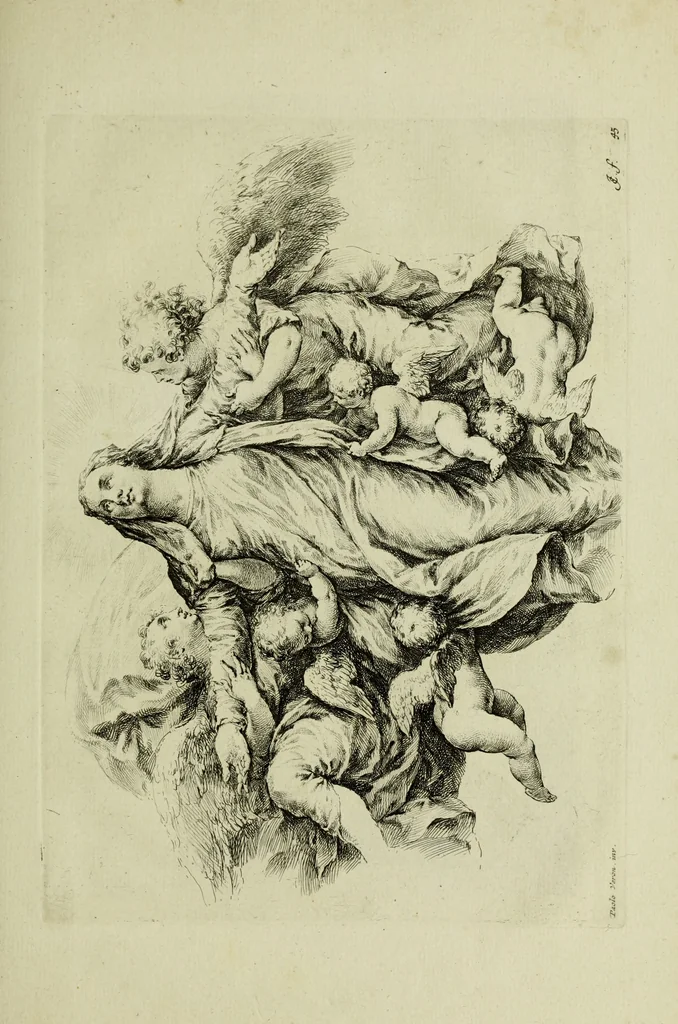 An illustration from Paradigmata graphices variorum artificum, 1670, leaf 298