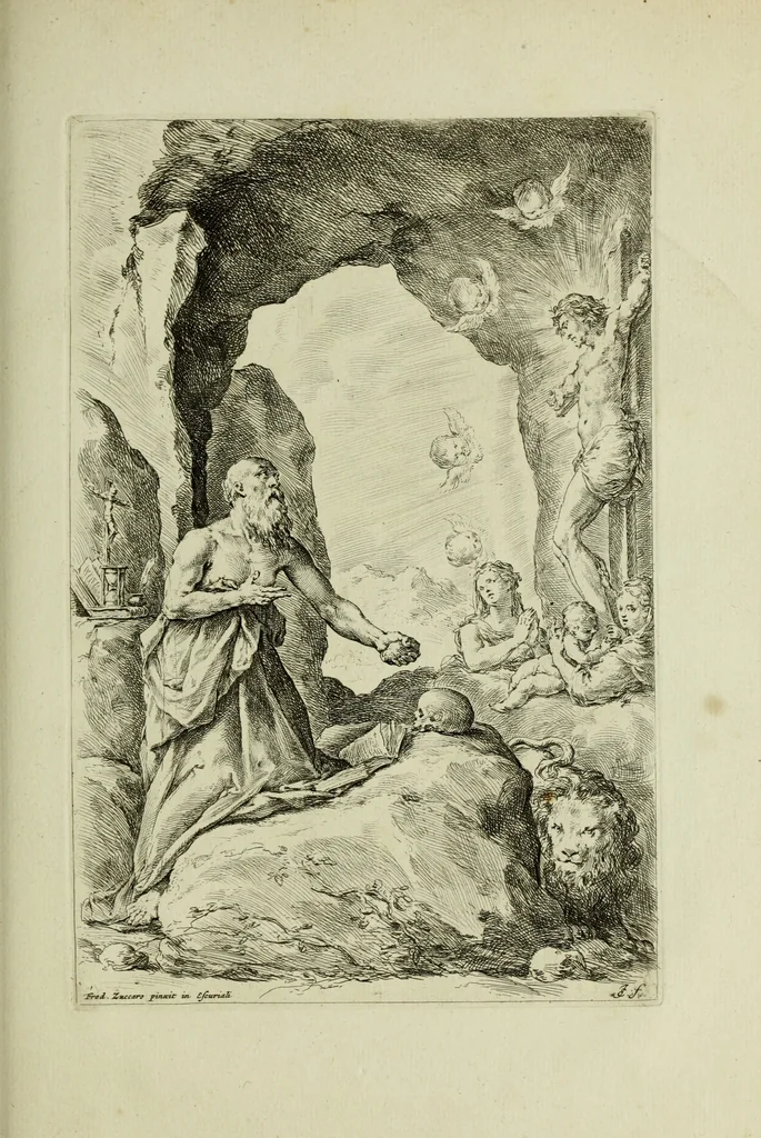 An illustration from Paradigmata graphices variorum artificum, 1670, leaf 300