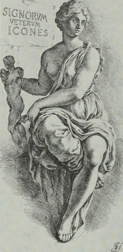 An illustration from Paradigmata graphices variorum artificum, 1670, leaf 349
