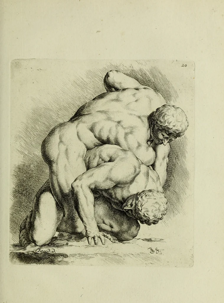 An illustration from Paradigmata graphices variorum artificum, 1670, leaf 46