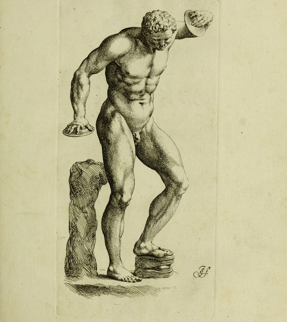 An illustration from Paradigmata graphices variorum artificum, 1670, leaf 8