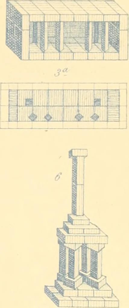 An illustration from The paradise of childhood: a manual for self-instruction in Friedrich Froebel's educational principles, and a practical guide to kinder-gartners, 1869, leaf 118