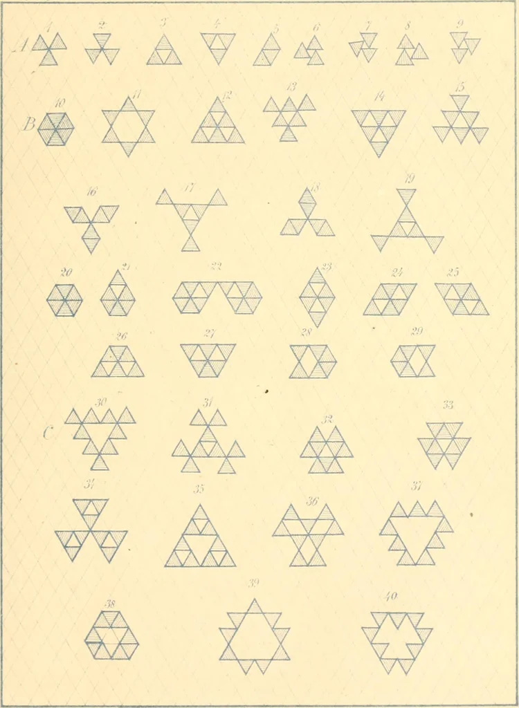 An illustration from The paradise of childhood: a manual for self-instruction in Friedrich Froebel's educational principles, and a practical guide to kinder-gartners, 1869, leaf 132