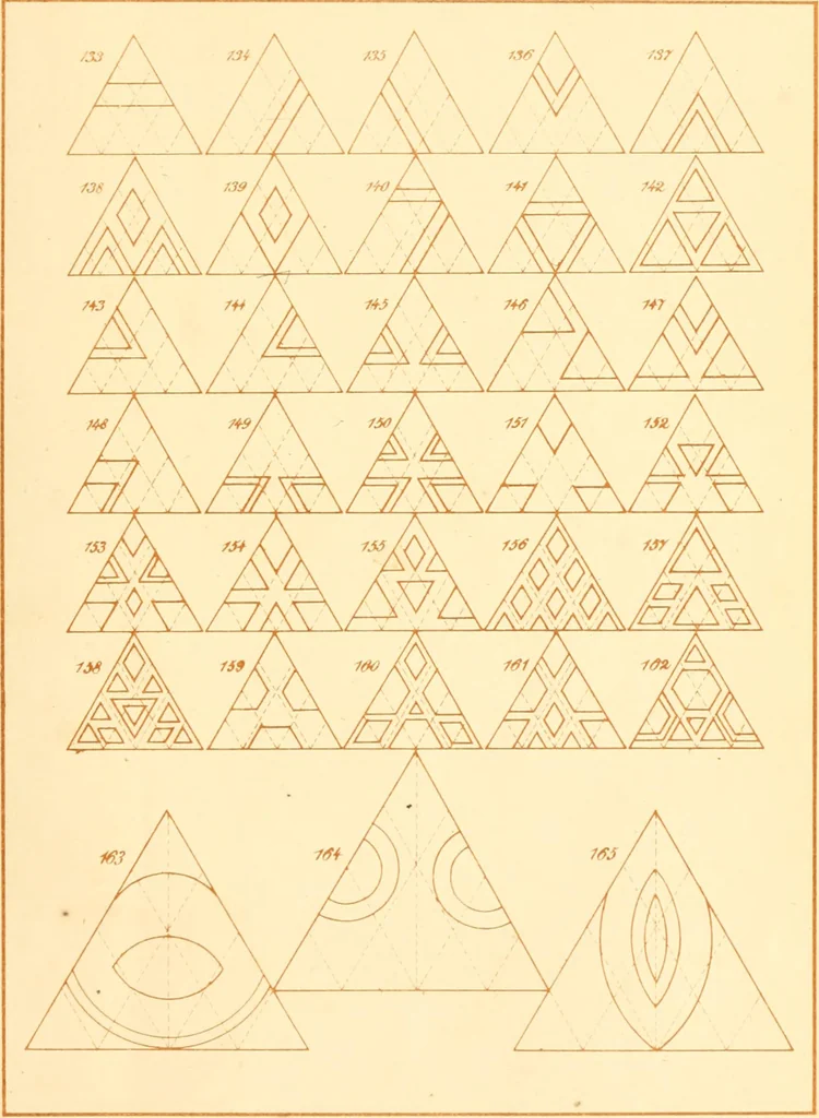 An illustration from The paradise of childhood: a manual for self-instruction in Friedrich Froebel's educational principles, and a practical guide to kinder-gartners, 1869, leaf 192