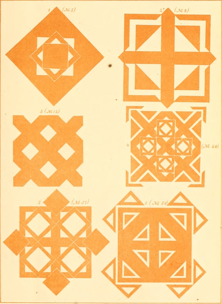 An illustration from The paradise of childhood: a manual for self-instruction in Friedrich Froebel's educational principles, and a practical guide to kinder-gartners, 1869, leaf 196