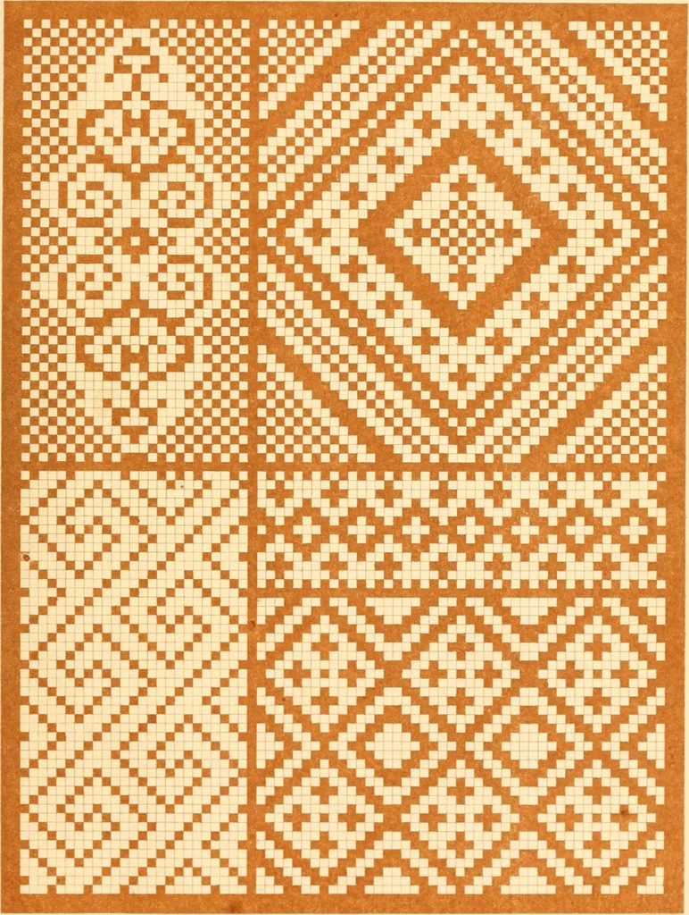 An illustration from The paradise of childhood: a manual for self-instruction in Friedrich Froebel's educational principles, and a practical guide to kinder-gartners, 1869, leaf 210