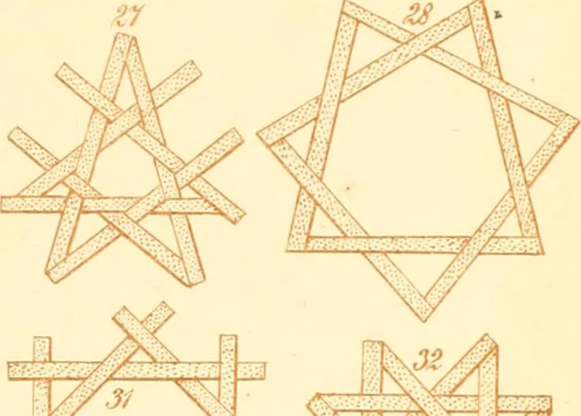 An illustration from The paradise of childhood: a manual for self-instruction in Friedrich Froebel's educational principles, and a practical guide to kinder-gartners, 1869, leaf 216