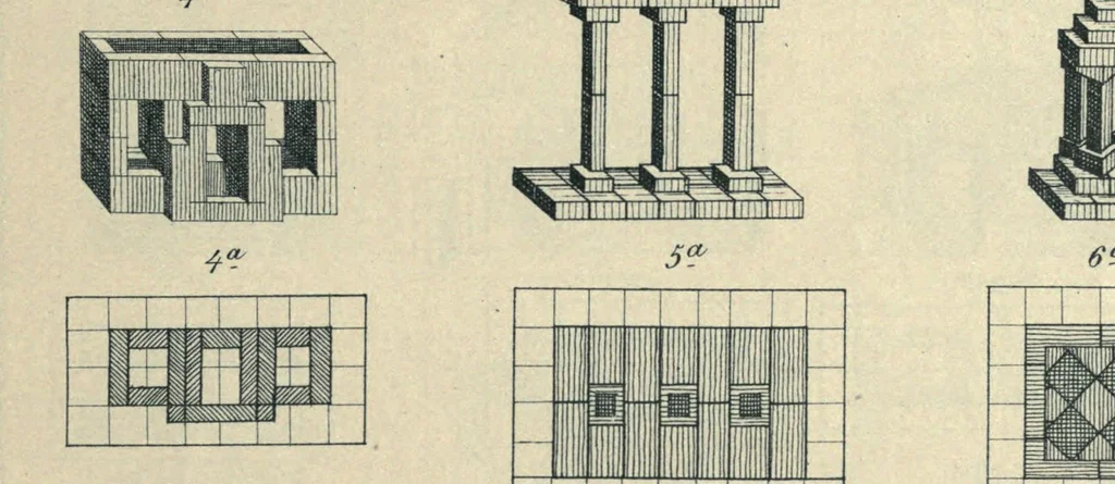 An illustration from The paradise of childhood: a manual for self-instruction in Friedrich Froebel's educational principles, and a practical guide to kinder-gartners, 1869, leaf 105