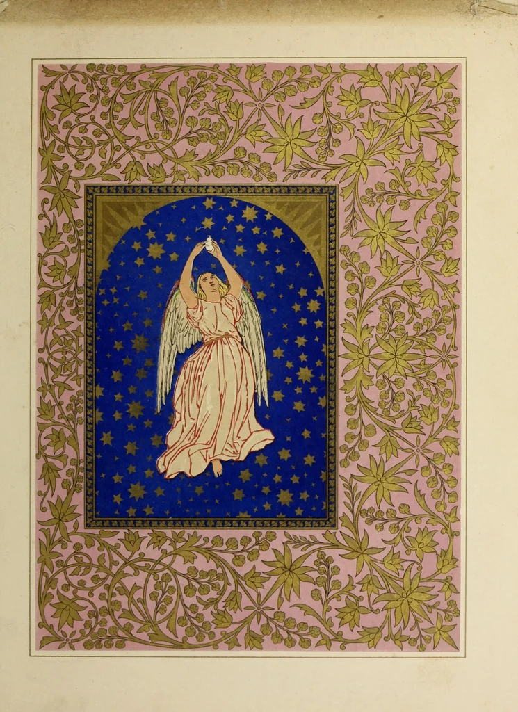 An illustration from Paradise and the Peri, 1860, leaf 43