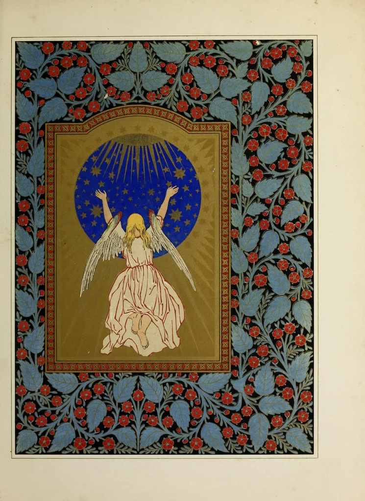 An illustration from Paradise and the Peri, 1860, leaf 45
