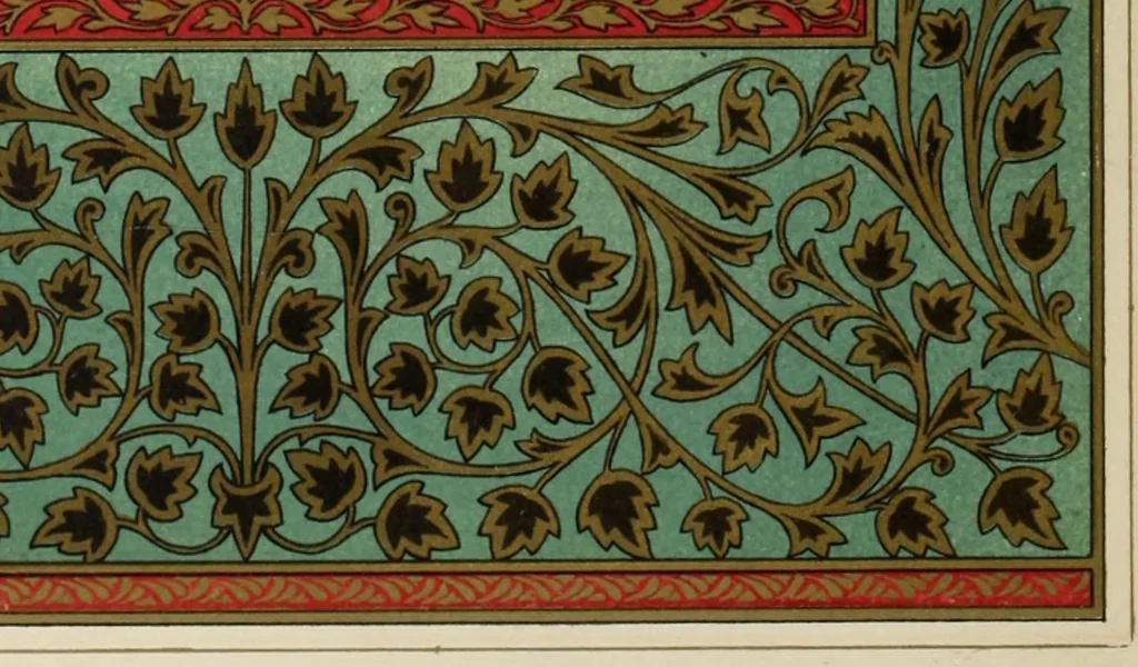 An illustration from Paradise and the Peri, 1860, leaf 46