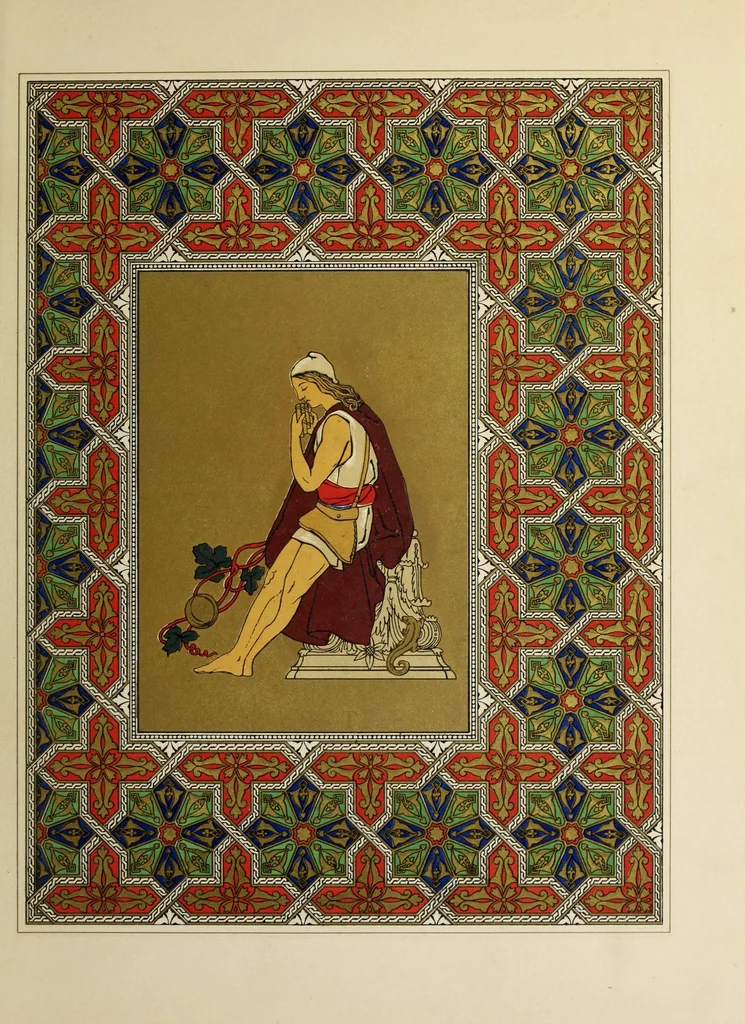 An illustration from Paradise and the Peri, 1860, leaf 49