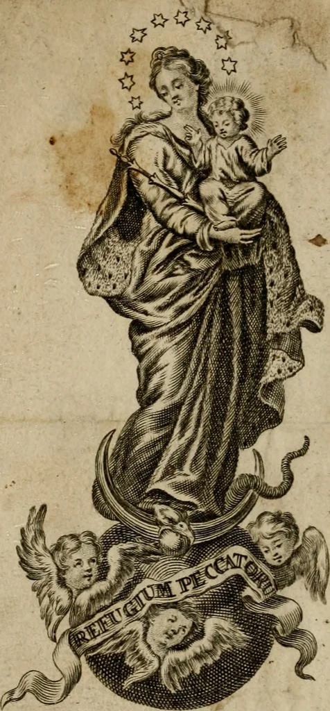 An illustration from Paradisus animae Christianae : lectissimis omnigenae pietatis delitiis amoenus, 1670, leaf 1