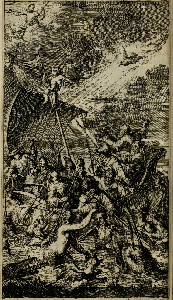 An illustration from Paradisus animae Christianae : lectissimis omnigenae pietatis delitiis amoenus, 1670, leaf 265