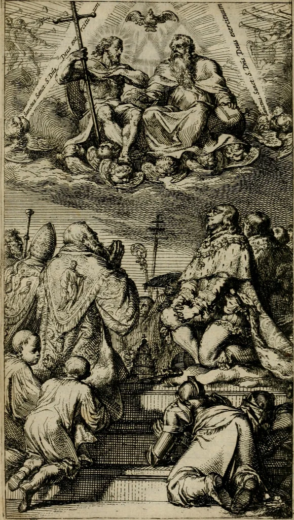 An illustration from Paradisus animae Christianae : lectissimis omnigenae pietatis delitiis amoenus, 1670, leaf 33