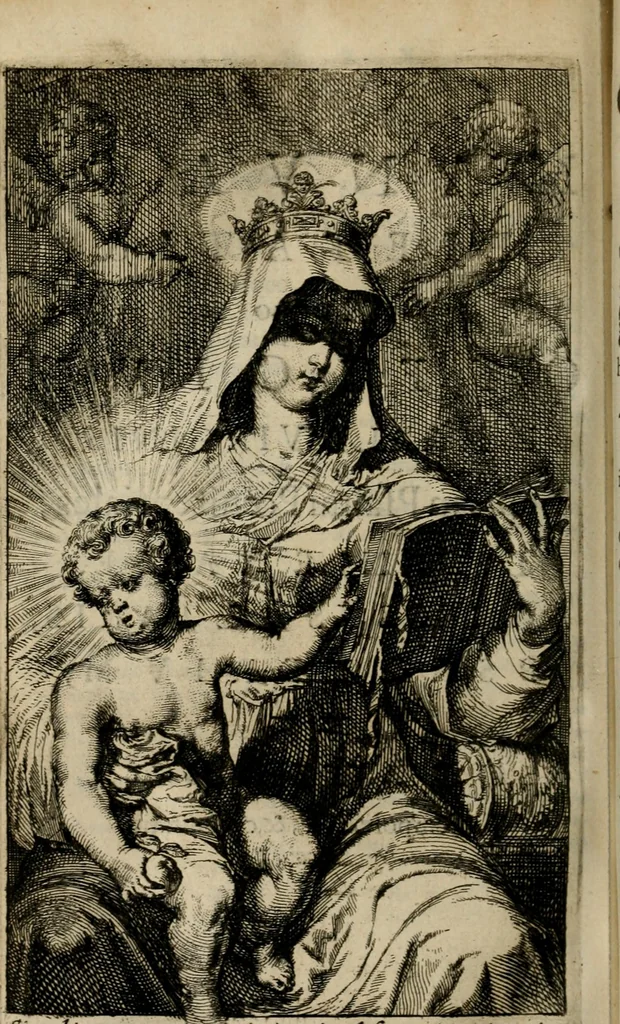 An illustration from Paradisus animae Christianae : lectissimis omnigenae pietatis delitiis amoenus, 1670, leaf 777