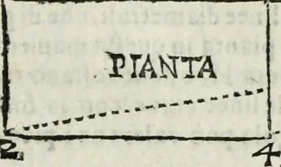 An illustration from Paradossi per pratticare la prospettiua senza saperla, fiori, per facilitare l'intelligenza, frutti, per non operare alla cieca : cognitioni necessarie à pittori, scultori, architetti, ed à qualunque si diletta di disegno, 1683, leaf 66
