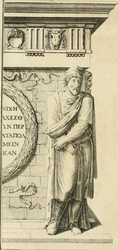 An illustration from Parallele de l'architecture antique avec la moderne : suivant les dix principaux auteurs qui ont écrit sur les cinq ordres, 1766, leaf 125