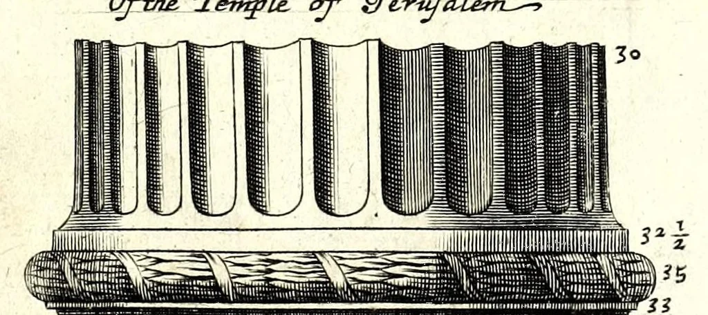 An illustration from A parallel of the antient architecture with the modern : in a collection of ten principal authors who have written upon the five orders ..., 1664, leaf 101