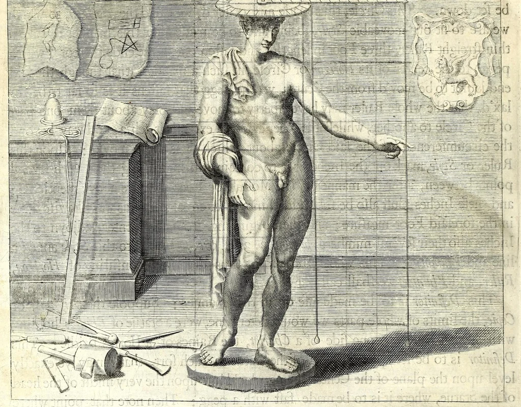 An illustration from A parallel of the antient architecture with the modern : in a collection of ten principal authors who have written upon the five orders ..., 1664, leaf 182