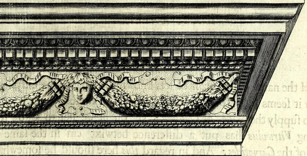 An illustration from A parallel of the antient architecture with the modern : in a collection of ten principal authors who have written upon the five orders ..., 1664, leaf 83