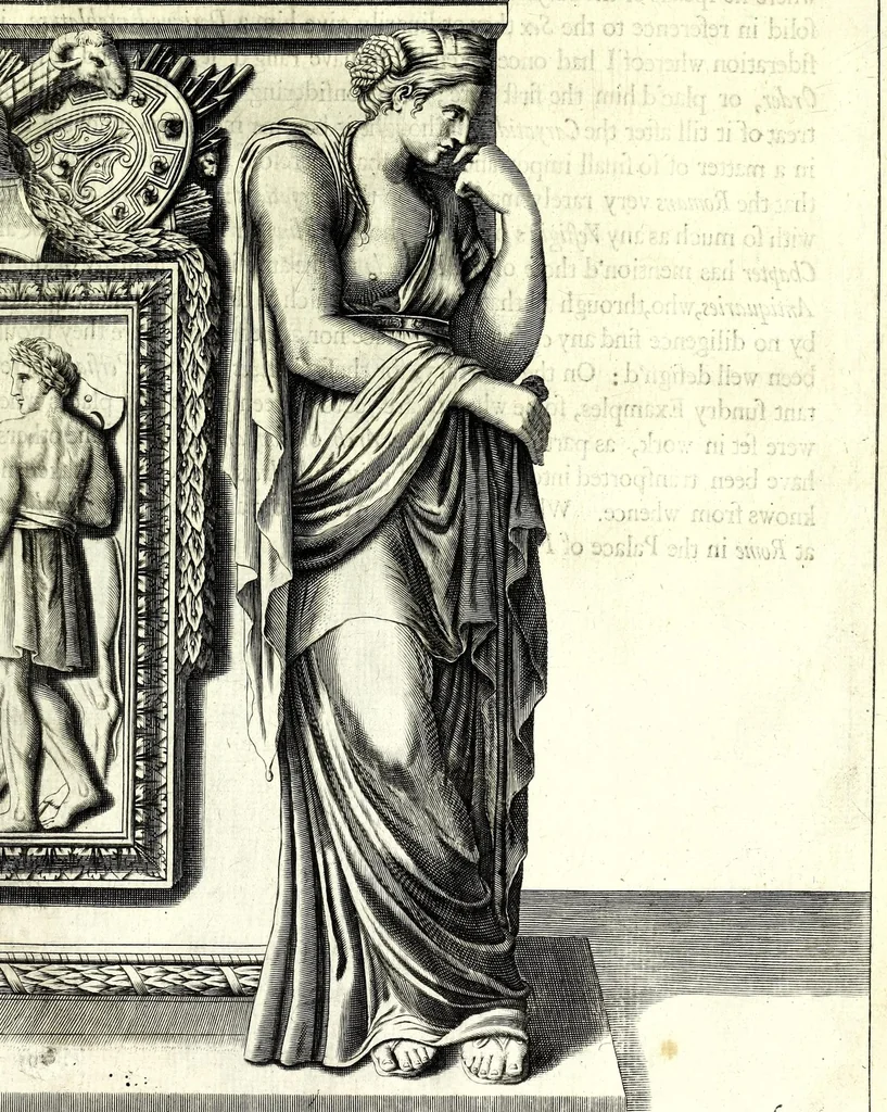 An illustration from A parallel of the antient architecture with the modern : in a collection of ten principal authors who have written upon the five orders ..., 1664, leaf 83