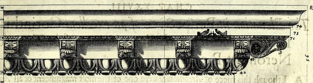 An illustration from A parallel of the antient architecture with the modern : in a collection of ten principal authors who have written upon the five orders ..., 1664, leaf 95