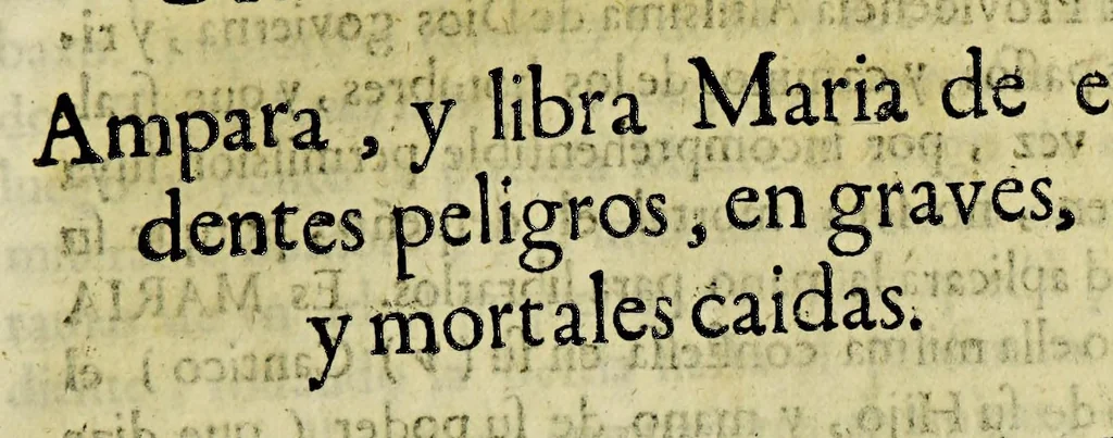 An illustration from Paranynfo celeste : historia de la mystica zarza, milagrosa imagen, y prodigioso santuario de Aranzazu, de religiosos observantes de nuetro [sic] serafico padre San Francisco en la provincia de Guipuzcoa, de la region de Cantabria,, 1690, leaf 315