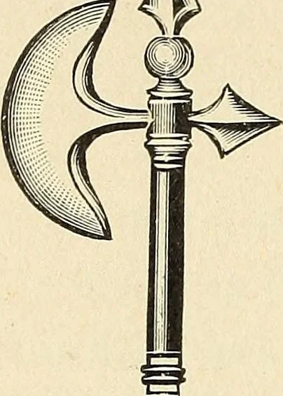 An illustration from Paraphernalia and supplies for subordinate lodges of the Knights of Pythias, in strict accordance with ritualistic requirements .., 1894, leaf 105