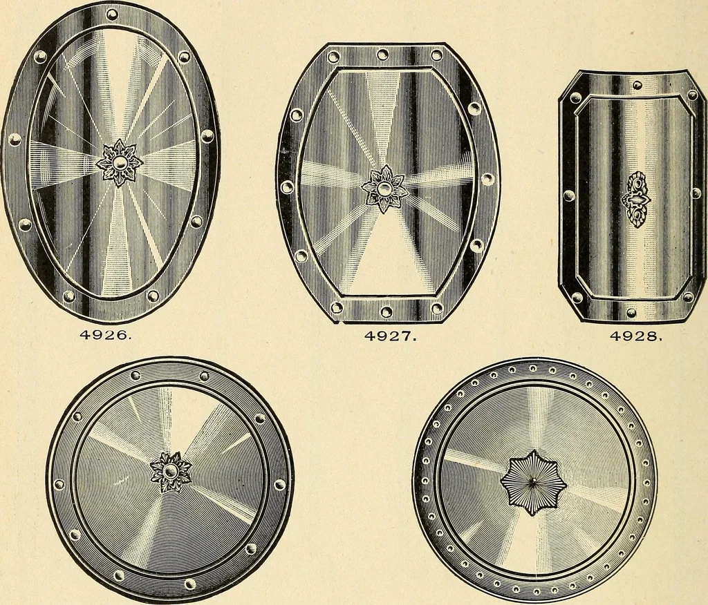 An illustration from Paraphernalia and supplies for subordinate lodges of the Knights of Pythias, in strict accordance with ritualistic requirements .., 1894, leaf 107
