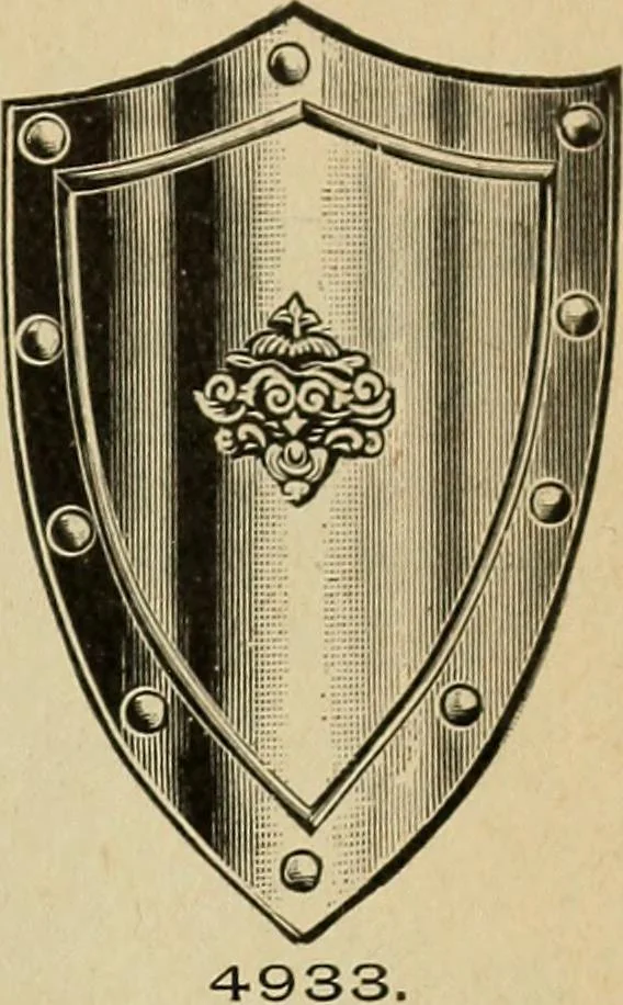 An illustration from Paraphernalia and supplies for subordinate lodges of the Knights of Pythias, in strict accordance with ritualistic requirements .., 1894, leaf 108
