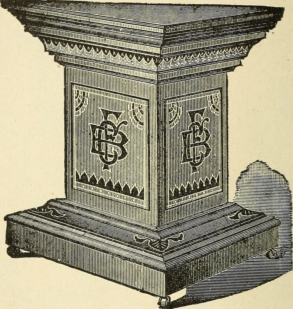 An illustration from Paraphernalia and supplies for subordinate lodges of the Knights of Pythias, in strict accordance with ritualistic requirements .., 1894, leaf 109