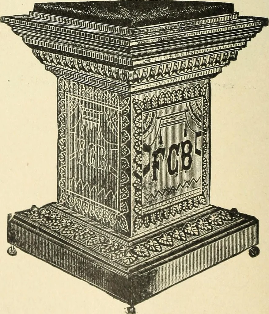 An illustration from Paraphernalia and supplies for subordinate lodges of the Knights of Pythias, in strict accordance with ritualistic requirements .., 1894, leaf 109