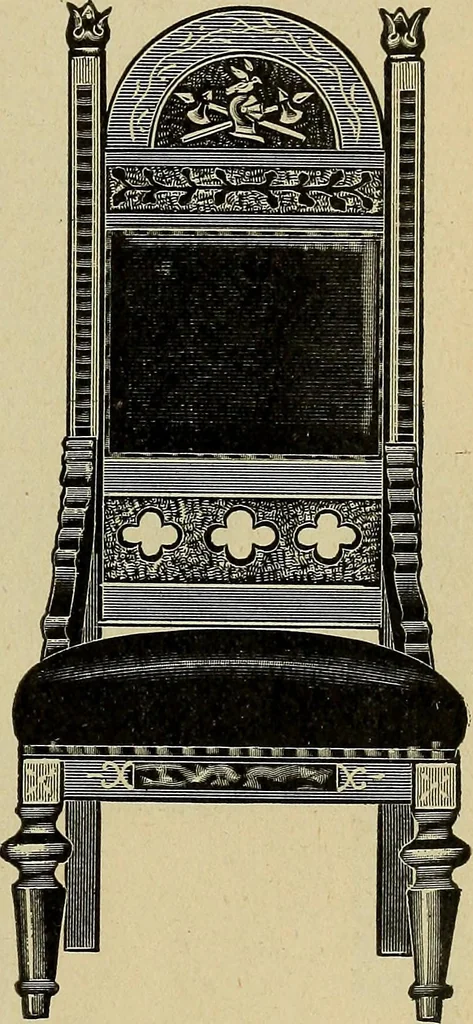 An illustration from Paraphernalia and supplies for subordinate lodges of the Knights of Pythias, in strict accordance with ritualistic requirements .., 1894, leaf 112