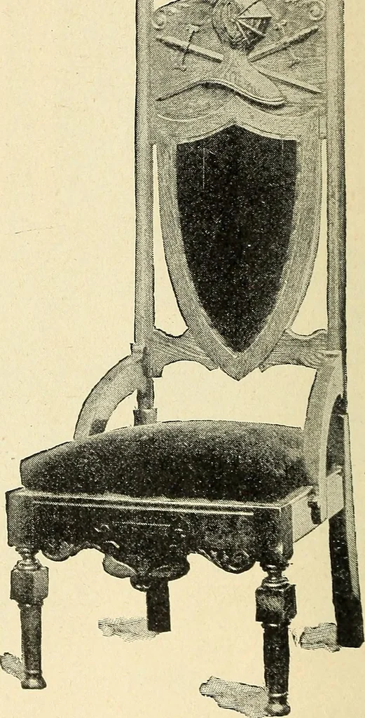 An illustration from Paraphernalia and supplies for subordinate lodges of the Knights of Pythias, in strict accordance with ritualistic requirements .., 1894, leaf 115