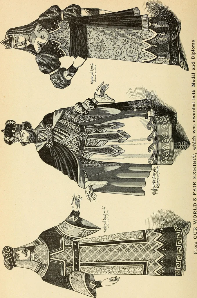 An illustration from Paraphernalia and supplies for subordinate lodges of the Knights of Pythias, in strict accordance with ritualistic requirements .., 1894, leaf 13