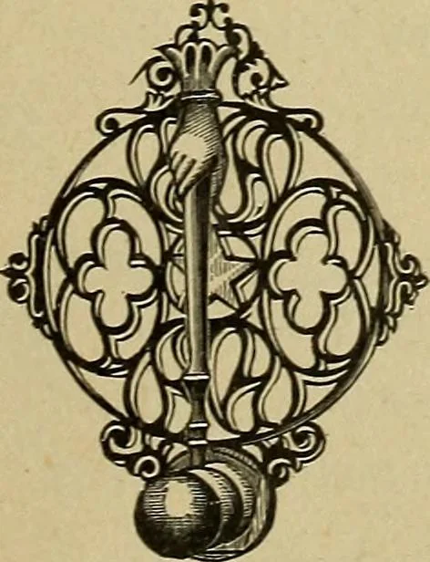An illustration from Paraphernalia and supplies for subordinate lodges of the Knights of Pythias, in strict accordance with ritualistic requirements .., 1894, leaf 16