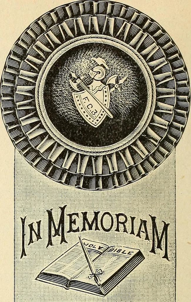 An illustration from Paraphernalia and supplies for subordinate lodges of the Knights of Pythias, in strict accordance with ritualistic requirements .., 1894, leaf 25
