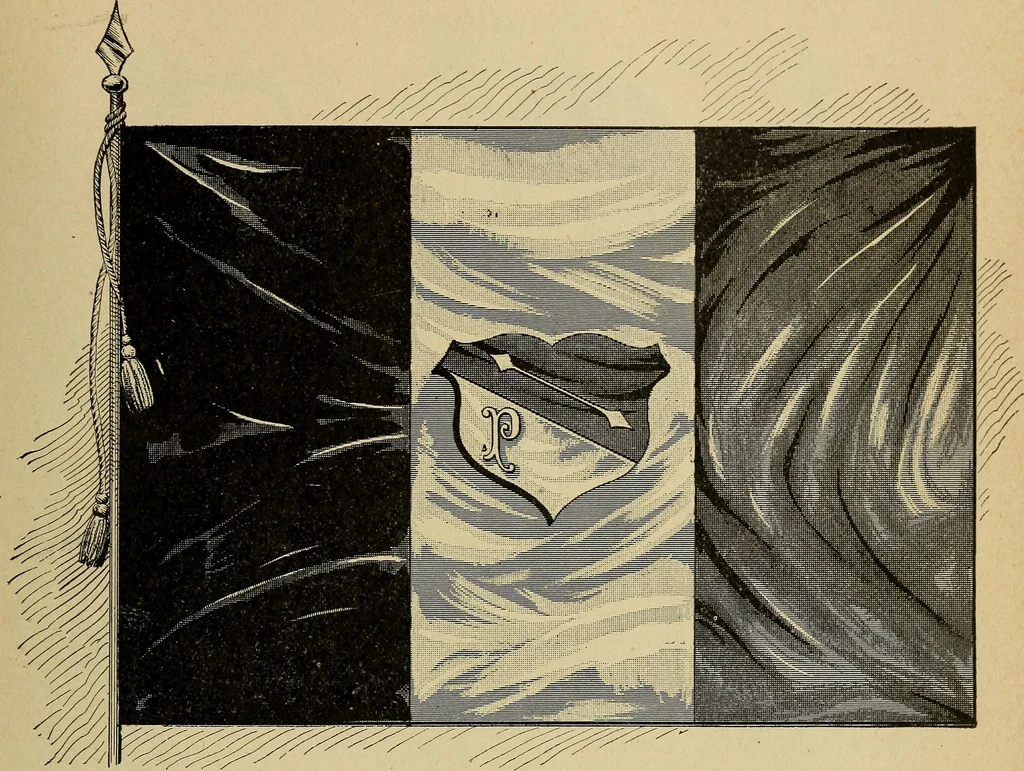 An illustration from Paraphernalia and supplies for subordinate lodges of the Knights of Pythias, in strict accordance with ritualistic requirements .., 1894, leaf 28