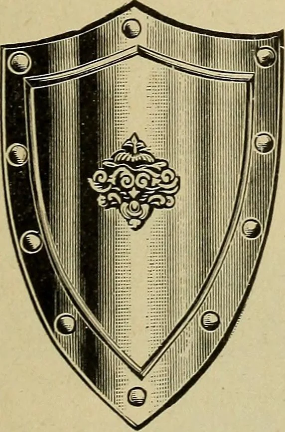 An illustration from Paraphernalia and supplies for subordinate lodges of the Knights of Pythias, in strict accordance with ritualistic requirements .., 1894, leaf 40