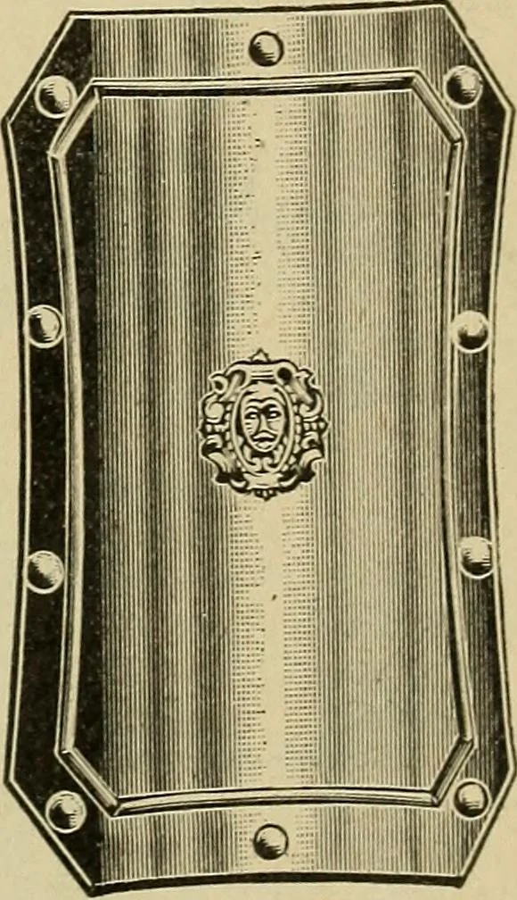 An illustration from Paraphernalia and supplies for subordinate lodges of the Knights of Pythias, in strict accordance with ritualistic requirements .., 1894, leaf 40