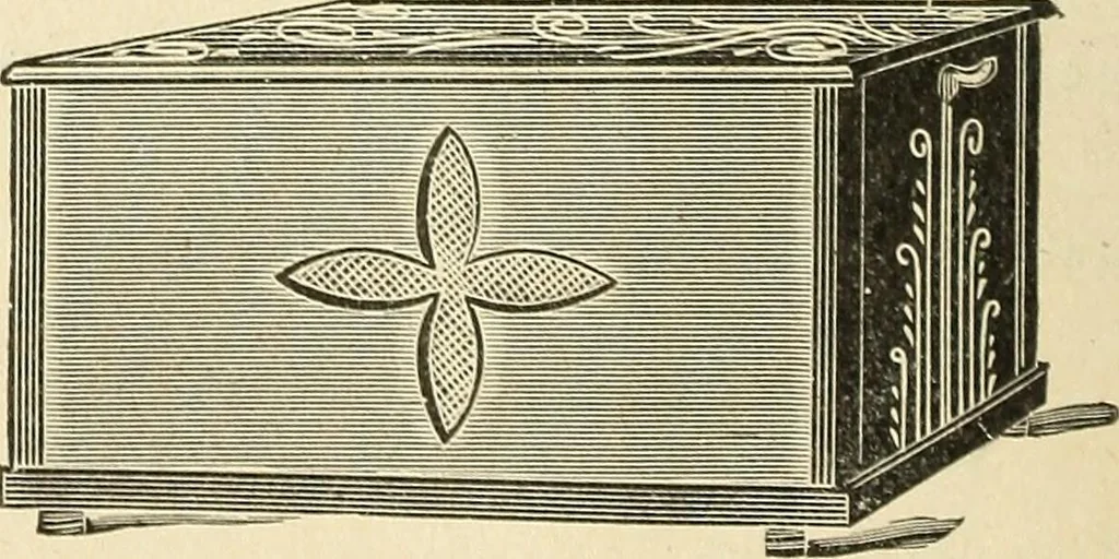 An illustration from Paraphernalia and supplies for subordinate lodges of the Knights of Pythias, in strict accordance with ritualistic requirements .., 1894, leaf 41
