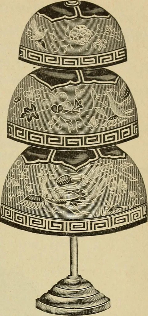 An illustration from Paraphernalia and supplies for subordinate lodges of the Knights of Pythias, in strict accordance with ritualistic requirements .., 1894, leaf 42