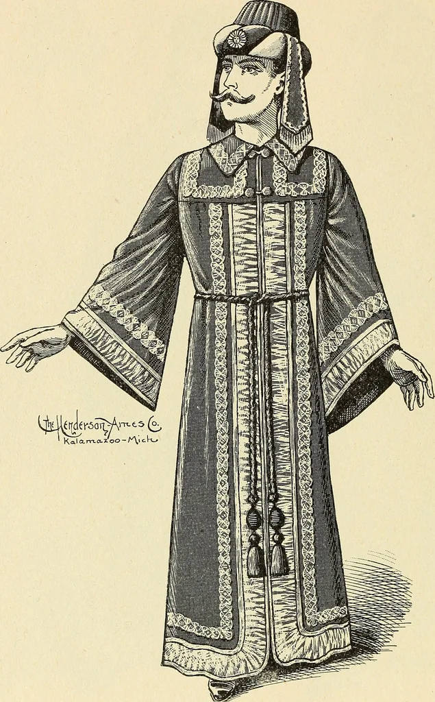 An illustration from Paraphernalia and supplies for subordinate lodges of the Knights of Pythias, in strict accordance with ritualistic requirements .., 1894, leaf 51