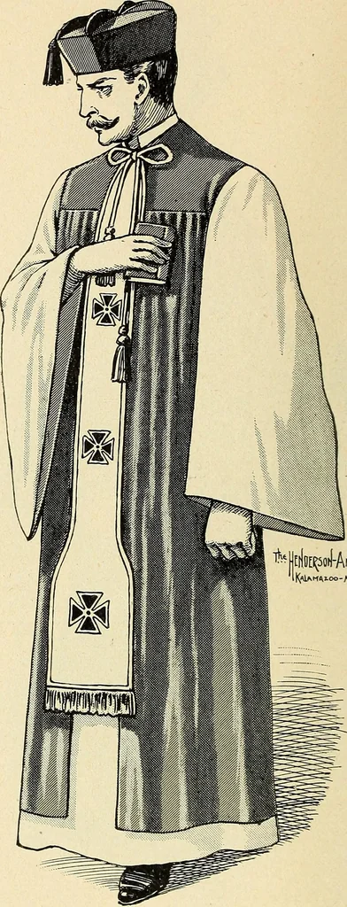 An illustration from Paraphernalia and supplies for subordinate lodges of the Knights of Pythias, in strict accordance with ritualistic requirements .., 1894, leaf 57